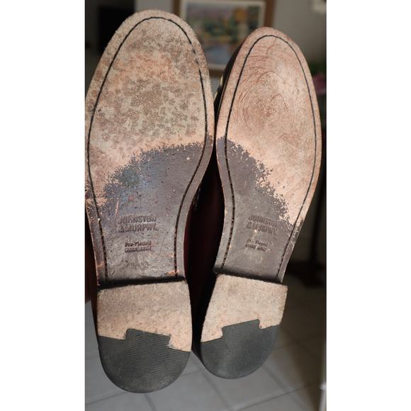 Johnston & Murphy Burgundy Loafers main image 7